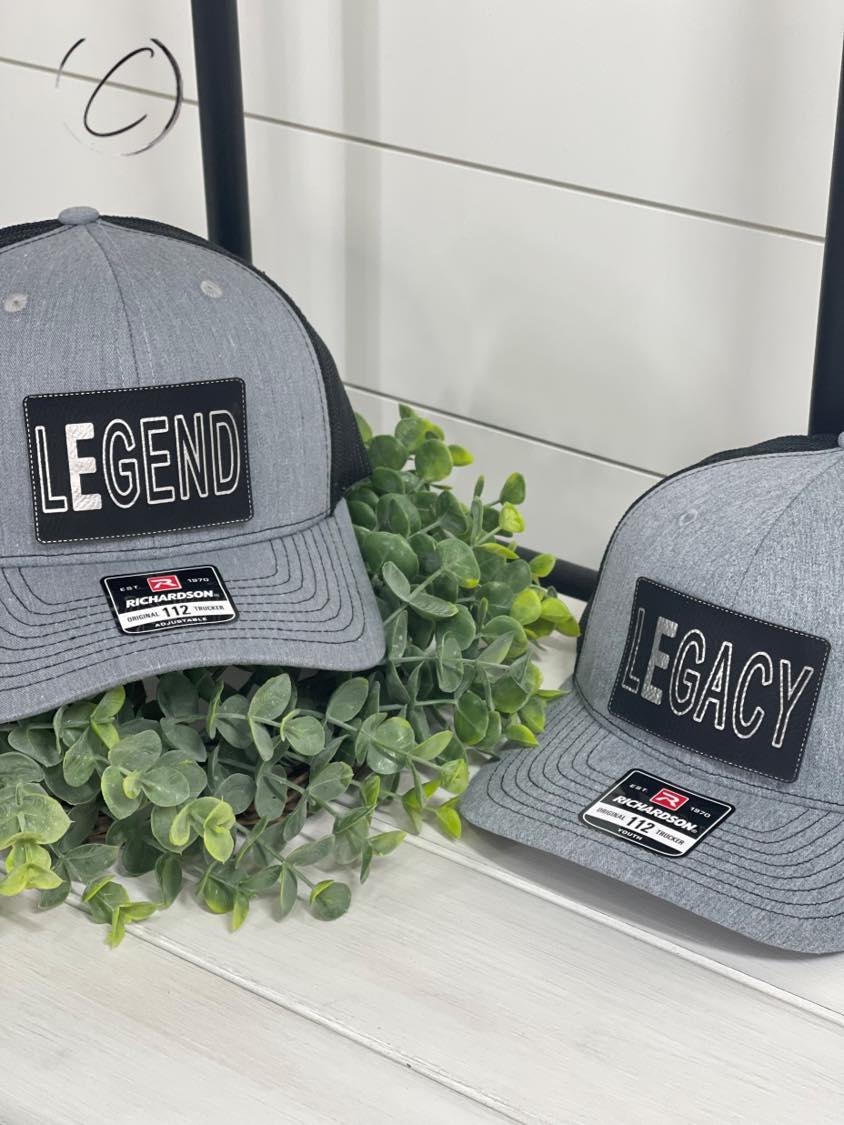 Matching Patch Hats in Assorted Prints