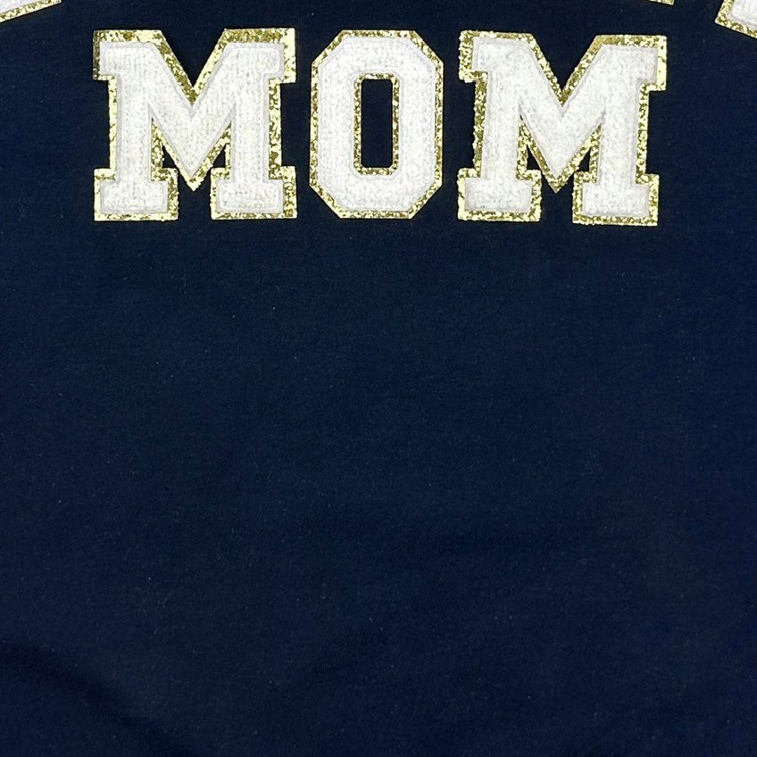 PREORDER: Baseball Mom Chenille Patch Sweatshirt