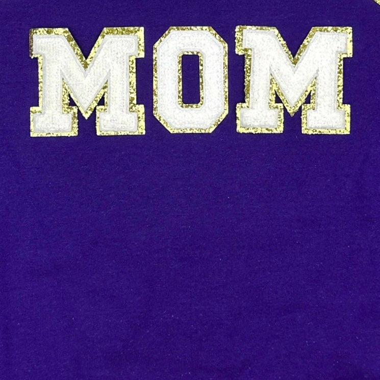 PREORDER: Football Mom Chenille Patch Sweatshirt