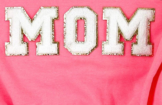 PREORDER: Cheer Mom + Mini Chenille Patch Sweatshirt