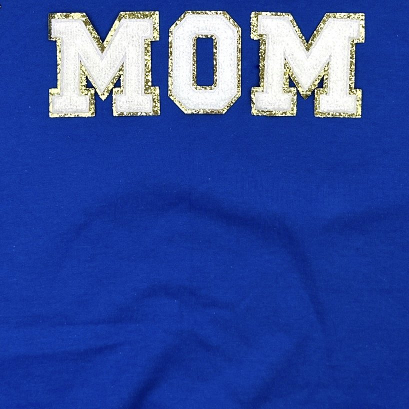 PREORDER: Football Mom Chenille Patch Sweatshirt