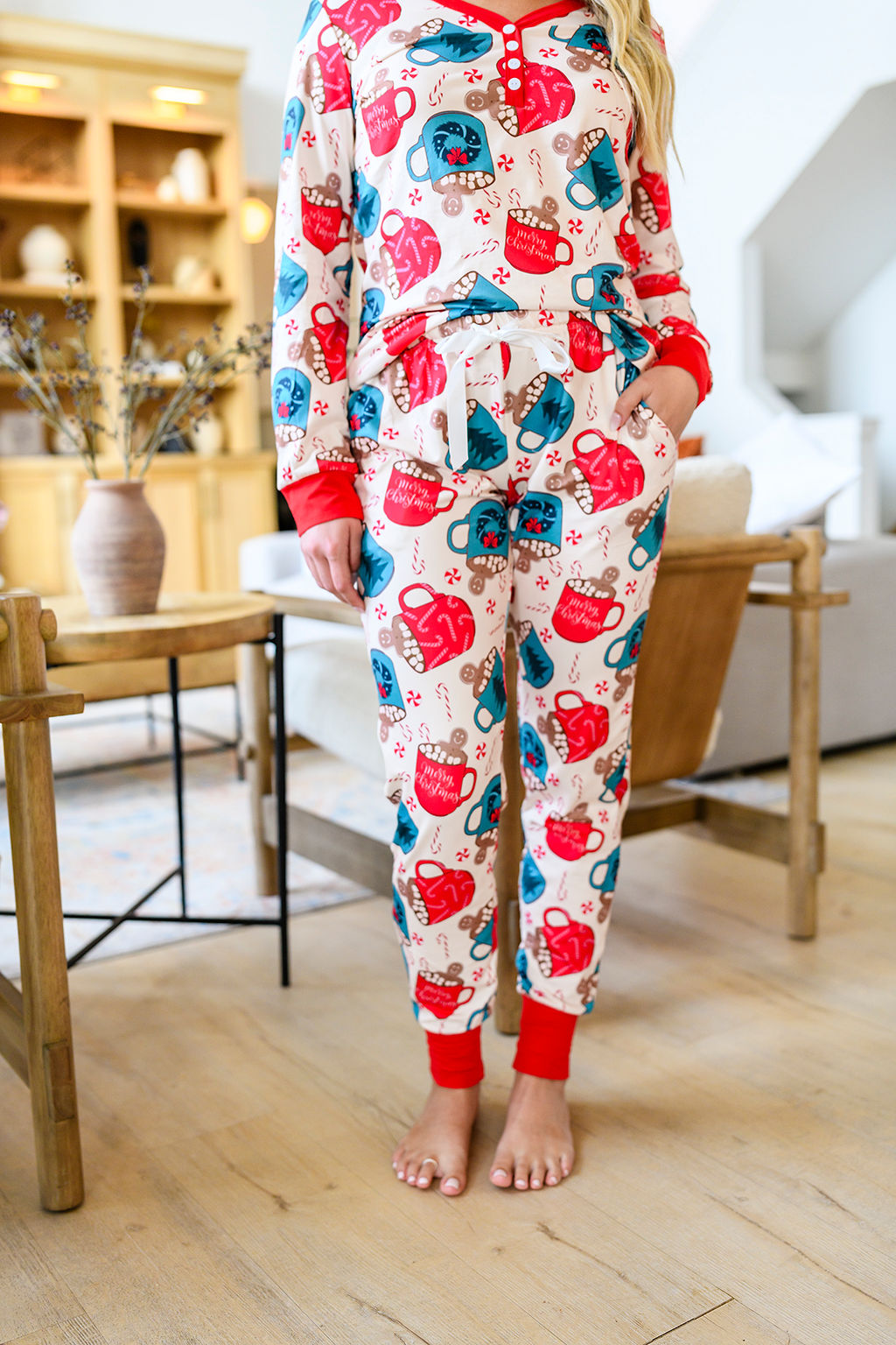 PREORDER: Winter Jogger Pajama Set In Assorted Prints