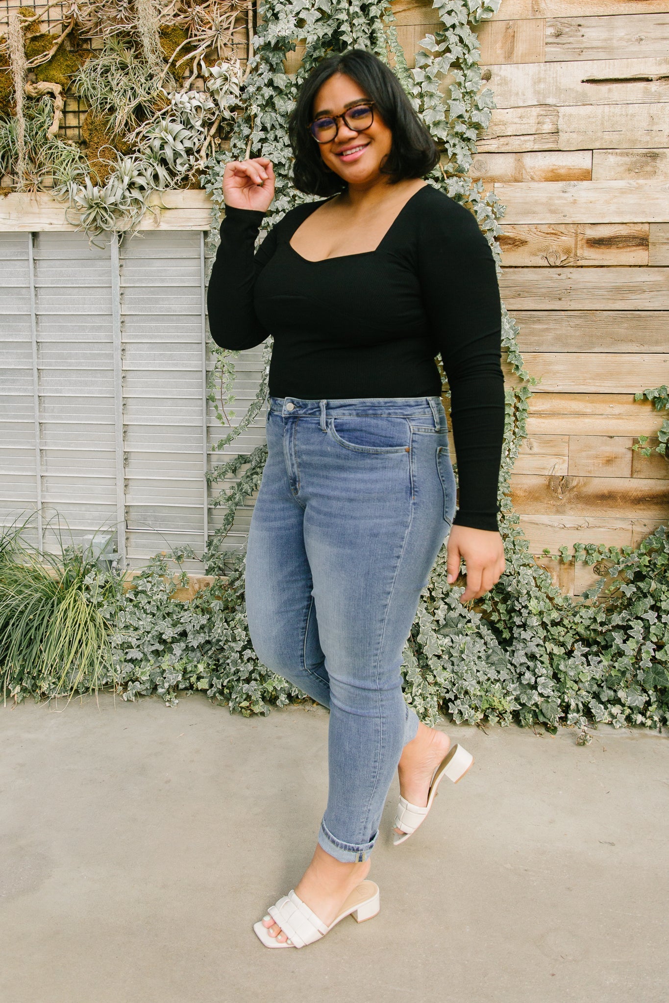 Better Days Vintage Wash Boyfriend Jeans