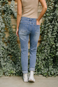 Better Days Vintage Wash Boyfriend Jeans