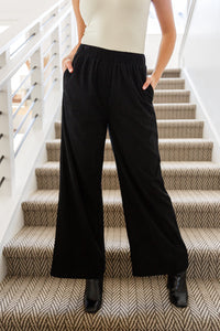 Come Rain or Shine Wide Leg Pants