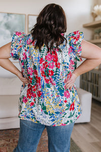 Floral Impressions Blouse