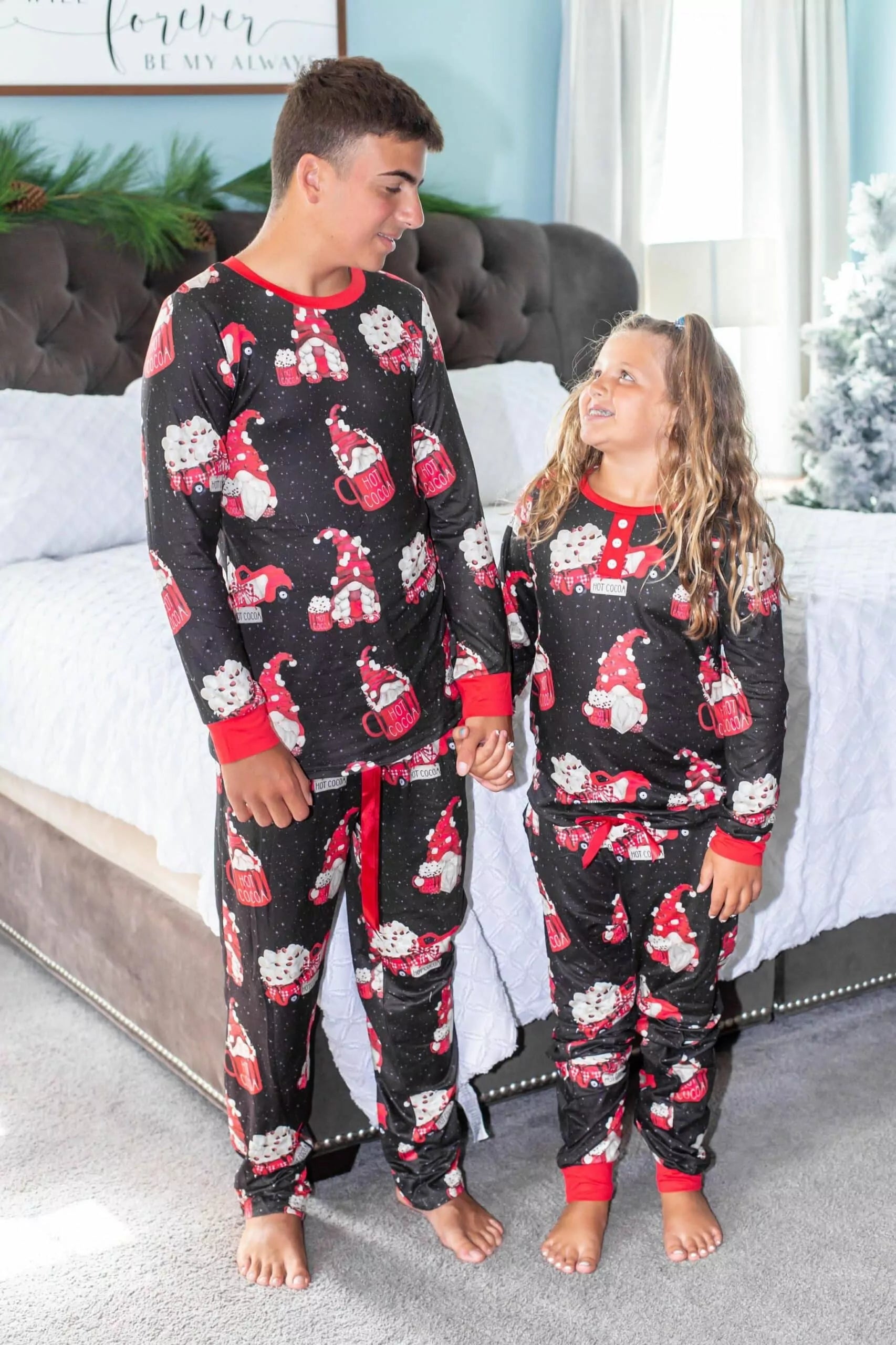 Matching Christmas Pajama Hot Cocoa