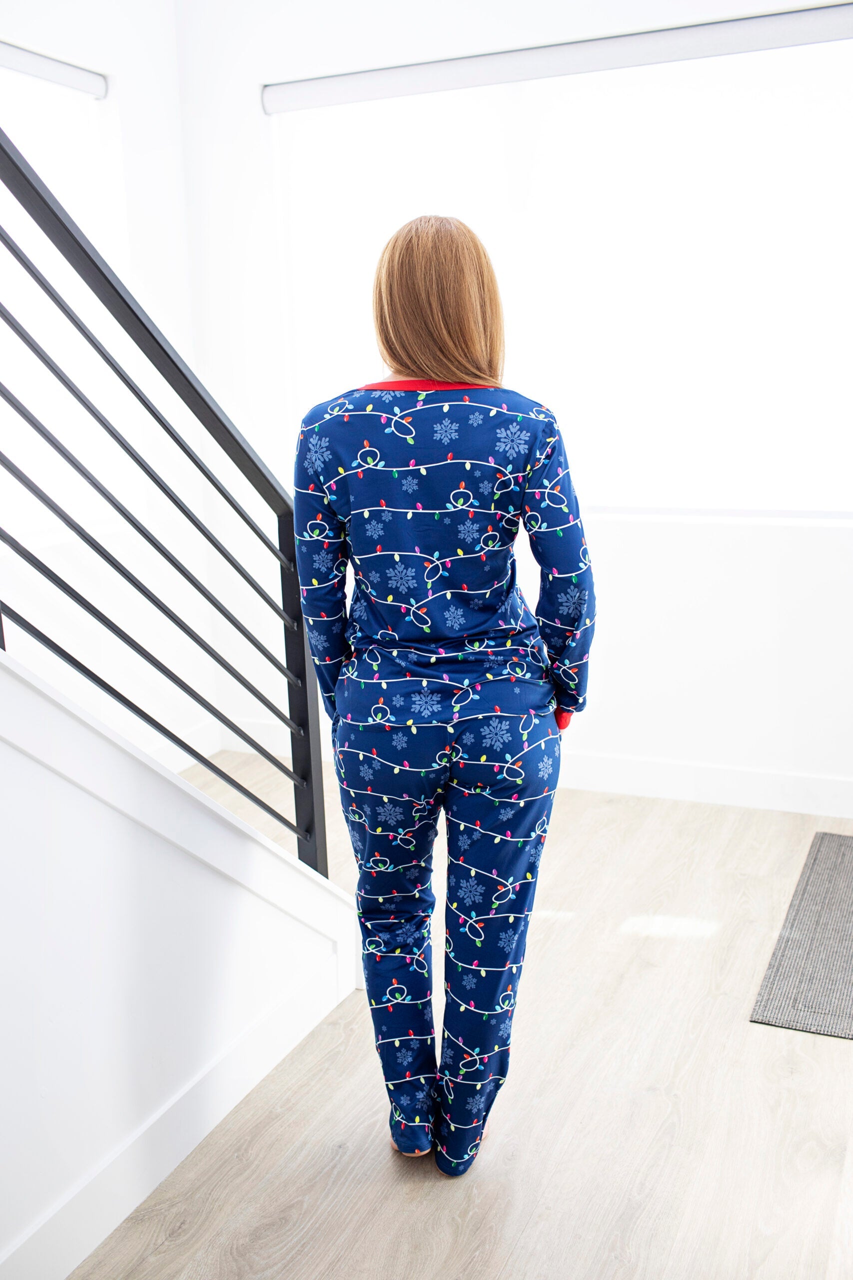 PREORDER: Matching Family Christmas Pajamas In Christmas Lights