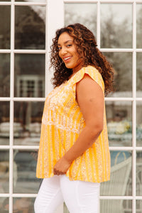 Mellow Yellow Blouse