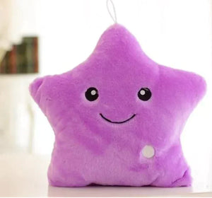 PREORDER: Glowing LED Plush Star in Assorted Colors