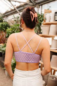 So This is Love Bralette in Lavender